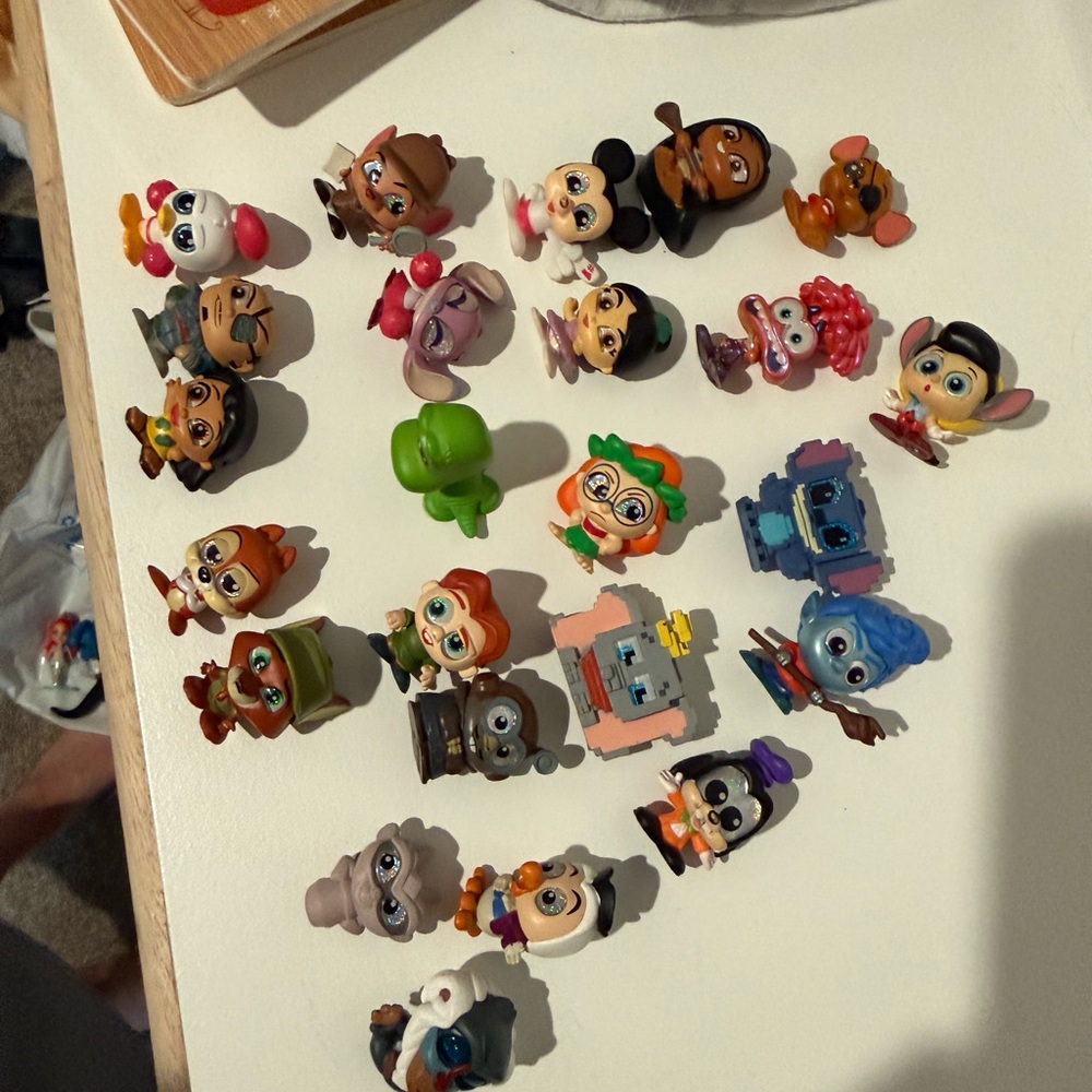 Colorful Small Disney Figures
